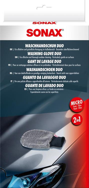 Sonax Microvezel Washandschoen Duo, Verzenden