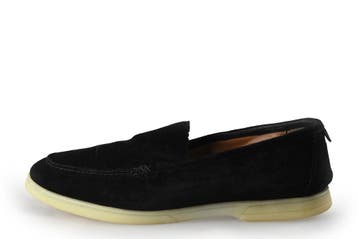Manfield Loafers in maat 38 Zwart, Verzenden, Zwart, Overige typen, Manfield