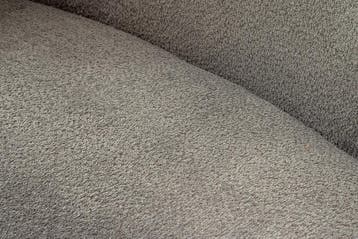 Moderne bank ATELIER 230cm grijs bouclé 3-zits bank incl., Ophalen of Verzenden, Nieuw