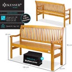 Tuinbank - Weerbestendig - 3-4 personen - 150 cm - Bruin - K, Tuin en Terras, Tuinbanken, Verzenden, Zo goed als nieuw