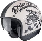 Scorpion Belfast Evo Drive Fast Zwart Beige Jethelm, Motoren, Jethelm, Nieuw met kaartje, Overige merken, Heren