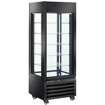 Koel-/Vriesvitrine | EXALTA | 440L | Zwart | +5°C/-22°C |, Verzenden, Nieuw in verpakking