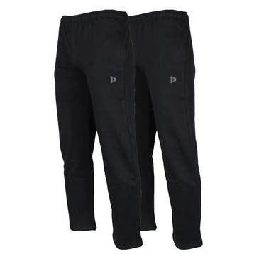 Donnay Donnay Heren -  2-Pack - Joggingbroek Nigel - Zwart, Verzenden, Nieuw