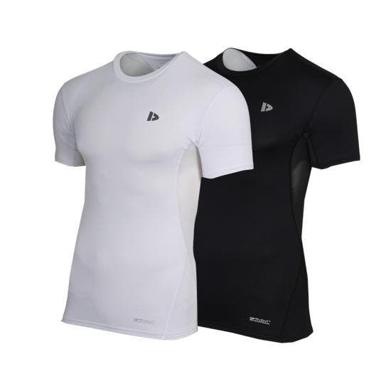 Donnay Donnay Heren - 2-Pack - Baselayer Shirt Korte Mouw  -, Kleding | Heren, T-shirts, Nieuw, Verzenden