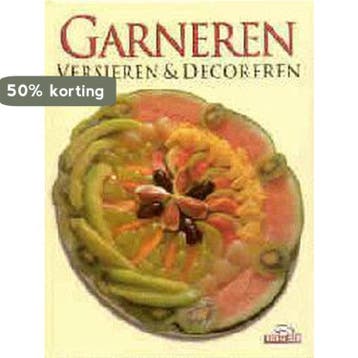 Rebo culinair Garneren, versieren, decoreren / Rebo culinair, Verzenden, Zo goed als nieuw