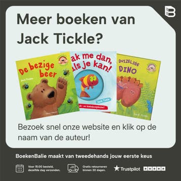 De gekke kikker / Kiekeboe pop-ups - Jack Tickle, Boeken, Verzenden, Gelezen, Jack Tickle