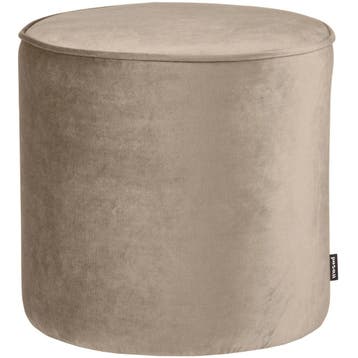 WOOOD Sara Poef Hoog - Velvet - Khaki — nieuw, Nieuw