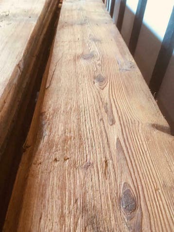 Barnwood planken diverse soorten en maten, groot assortiment, Doe-het-zelf en Verbouw, Gebruikt, Minder dan 25 mm, Grenen, Ophalen of Verzenden