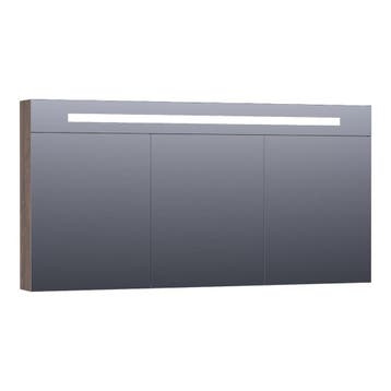 Brauer Promise Deluxe Spiegelkast - 140 cm - met Directe, Ophalen of Verzenden, Nieuw