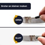 Tyme Ibiza Dames Horloge - 36mm Wit/Zilverkleurig- Horloges, Ophalen of Verzenden, Zo goed als nieuw