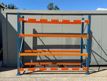 Feralco Magazijnstelling - legbordstelling grootvak 11m 8..., Verzenden