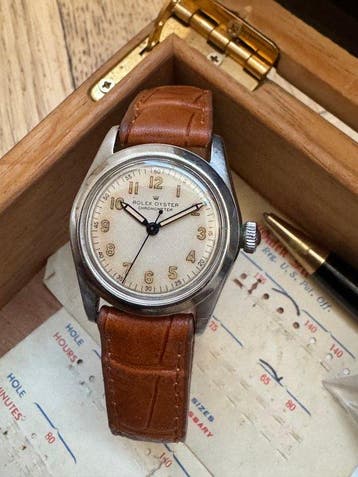 Rolex - Oyster chronometer Superbalance - ivory patina dial, Nieuw