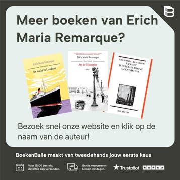 Van het westelijk front geen nieuws - Erich Maria Remarque, Boeken, Verzenden, Gelezen, Erich Maria Remarque