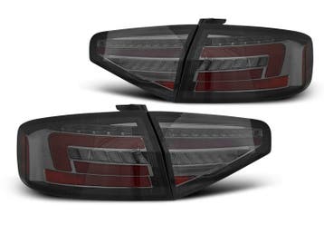 Carnamics Achterlichten | Audi A4 11-15 4-d | LED Bar zwart, Verzenden, Nieuw