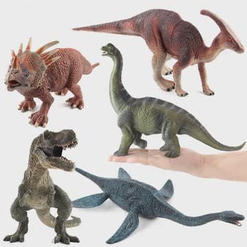 Realistische Dinosaurus en Gorilla Speelgoedfiguren - Set vo