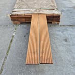 Bangkirai vlonderplanken 21x145mm – €8,55 p/m – partijen, Minder dan 25 mm, Nieuw, Ophalen of Verzenden, Plank