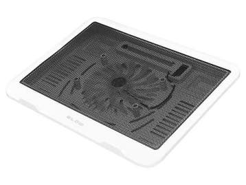 Laptop Koeler met Fan en LED - Wit Blow AF10, Ophalen of Verzenden, Nieuw
