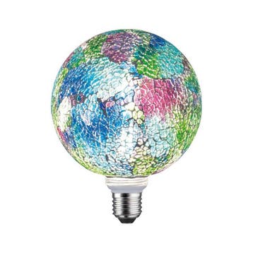 Paulmann LED Globelamp G125 E27 5W 470lm 2700K Mozaiek Di..., Huis en Inrichting, Ophalen of Verzenden, Nieuw