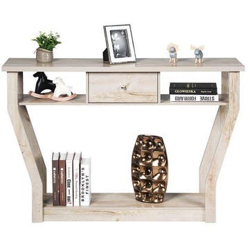 2dekans | Coast Console Tafel met Lade en Plank - 3 Laags -, Ophalen of Verzenden, Zo goed als nieuw