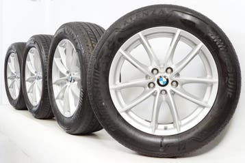 BMW X3 X4 G01 18 inch 618 Velgen + Zomerbanden Bridgestone, Auto-onderdelen, Banden en Velgen, 18 inch, Gebruikt, Velg(en), Ophalen of Verzenden
