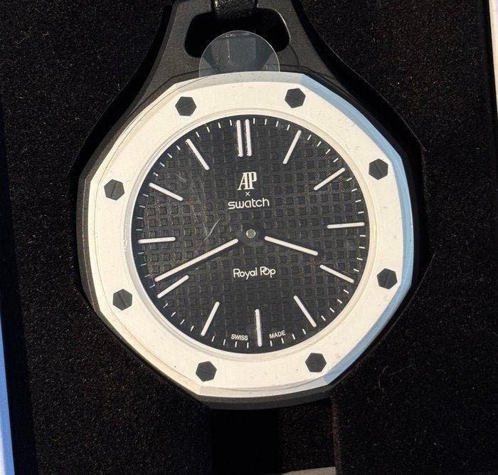 Swatch - Audemars Piguet x Swatch - Royal Pop – Ocho Negro -, Sieraden, Tassen en Uiterlijk, Horloges | Heren
