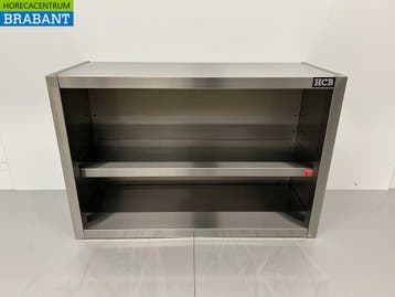 RVS Wandkast Kast Premium-line Open model 100 cm Horeca, Zakelijke goederen, Horeca | Keukenapparatuur, Ophalen of Verzenden, Nieuw in verpakking