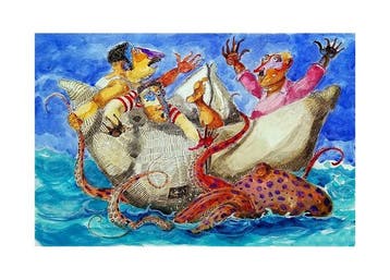 Pino Procopio (1954) - IN UN MARE PERICOLOSO