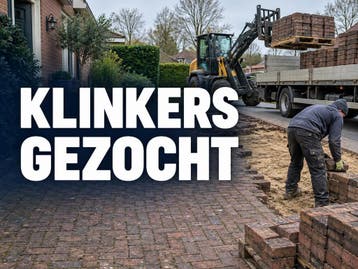 Klinkers Regio Overijssel Gezocht!, Tuin en Terras, Nieuw