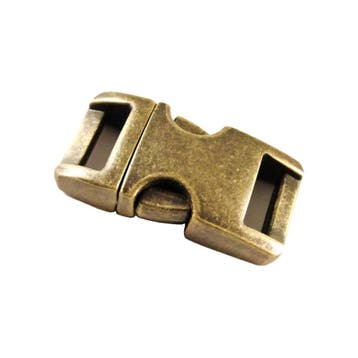 Paracord  metalen buckle / sluiting - Bronze, Ophalen of Verzenden, Nieuw, Overige typen