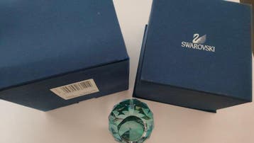 Swarovski - Beeldje - Swarovski RARO Fermacarte Cristallo
