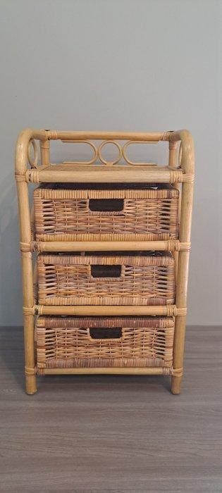 Ladekast - Bamboe, Rattan
