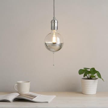 Hanglamp Byron antiek zilver Binnenverlichting, Verzenden, Nieuw, Overige materialen, 75 cm of meer