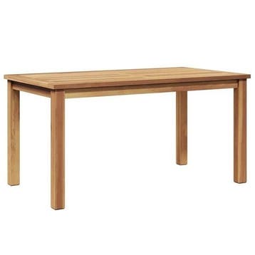 Design Buitentafel Teakhout | 34% Korting, Tuin en Terras, Tuintafels, Ophalen of Verzenden, Zo goed als nieuw, Rechthoekig, Teakhout