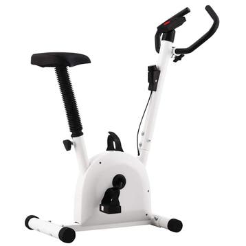 vidaXL Hometrainer met bandweerstand wit, Verzenden, Nieuw