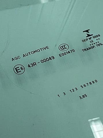 Peugeot Expert portier ruit 2 deurs links 2021 Art.43R00049, Auto-onderdelen, Gebruikt, Peugeot