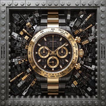 Artxlife - Lego Exclusive Black&Gold Chronograph, Nieuw