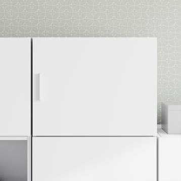 vidaXL Wandkast 50x42,5x40 cm bewerkt hout wit, Verzenden, Nieuw, 50 tot 100 cm, Minder dan 100 cm