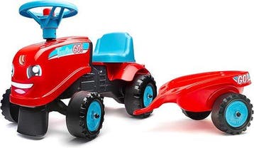 Falk Tractor Ride-On Set 1+ (Kinderen, Loopauto'), Ophalen of Verzenden, Nieuw