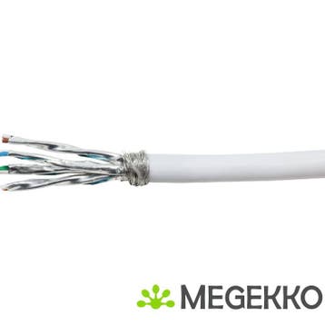 LogiLink CPV0041 netwerkkabel Wit 100 m Cat7 S/FTP (S-STP), Computers en Software, Verzenden, Nieuw