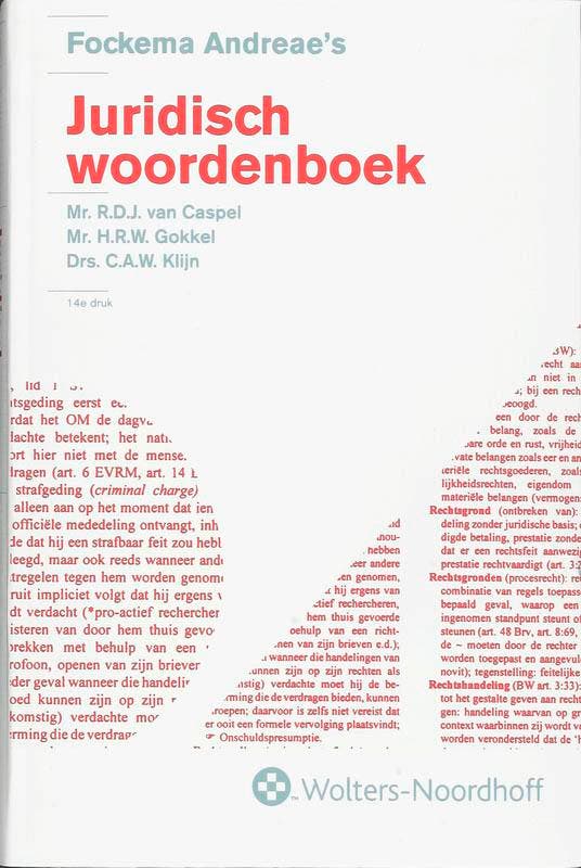 Fockema Andreaes Juridisch Woordenboek 9789001202873, Boeken, Wetenschap, Gelezen, Verzenden