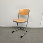 VS stevige houten schoolstoel / stapelstoel - beuken (alleen, Huis en Inrichting, Stoelen, Ophalen of Verzenden, Nieuw