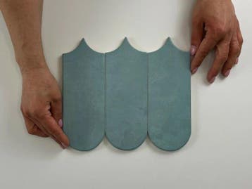 Wandtegel Blauw 8x21,5cm (Muurtegels, Afbouwmaterialen), Doe-het-zelf en Verbouw, Tegels, Nieuw, 20 tot 40 cm, 10 m² of meer, Wandtegels