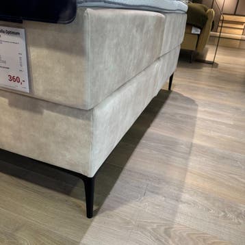 Boxspring Desire - Cinderella - 160x210 - Stof Naturel -, Ophalen of Verzenden, Nieuw, Modern
