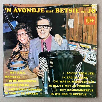 Betsie En Jo – n Avondje Met Betsie En Jo - 12 Sexsellers (, Cd's en Dvd's, Ophalen of Verzenden, Nieuw in verpakking