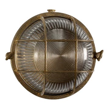 Scheepslamp Ocean 3 Brons Buitenverlichting, Verzenden, Nieuw