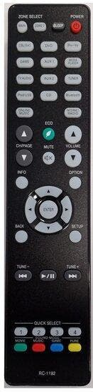 Alternatieve Denon RC-1167 / RC-1183 / RC-1192 afstandsbe..., Audio, Tv en Foto, Verzenden, Nieuw