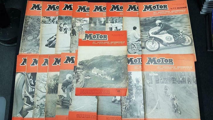 Het Nederlands Motorweekblad 'MOTOR' jaargang 1965, Boeken, Motoren, Algemeen, Gelezen, Verzenden