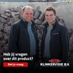 Betonnen L-element 50x50x120 roestbruin, Tuin en Terras, Ophalen of Verzenden, Nieuw, Beton