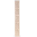 Speculaasplank Vijf Figuren (5x) 9x5,5cm., Verzenden, Nieuw