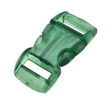 Paracord buckle / sluiting - Groen transparant #37, Ophalen of Verzenden, Nieuw, Overige typen
